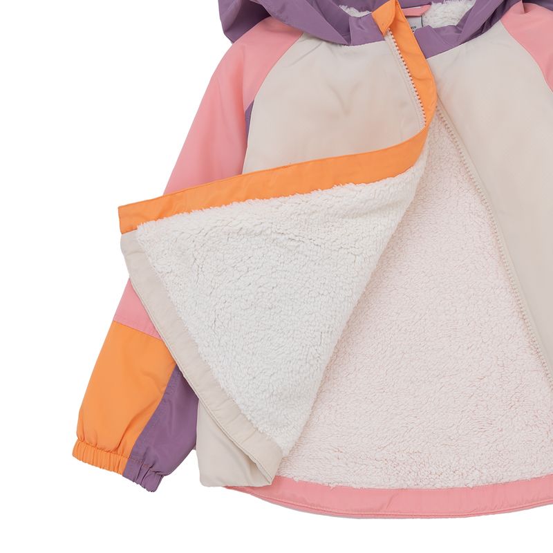 Chaqueta-con-cremallera-y-bolsillo-de-parche-para-bebe-niña-Ropa-bebe-nina-Cafe