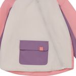 Chaqueta-con-cremallera-y-bolsillo-de-parche-para-bebe-niña-Ropa-bebe-nina-Cafe
