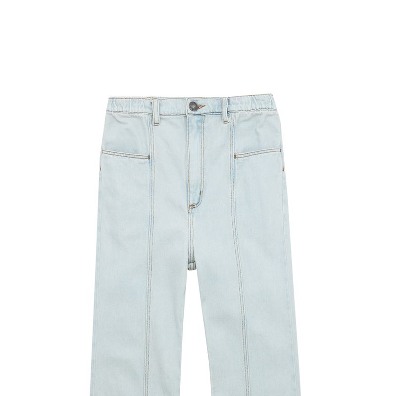 Denim-silueta-mom-con-pretina-resortada-para-niña-Ropa-nina-Indigo-claro