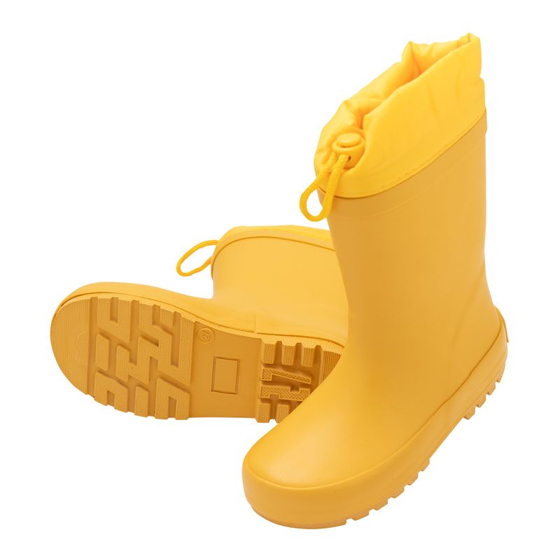 Botas-plasticas-con-cordon-ajustable-para-bebe-niño-Ropa-bebe-nino-Amarillo