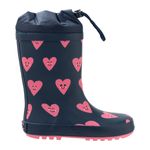 Botas-plasticas-con-cordon-ajustable-para-bebe-niña-Ropa-bebe-nina-Azul