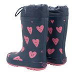 Botas-plasticas-con-cordon-ajustable-para-bebe-niña-Ropa-bebe-nina-Azul