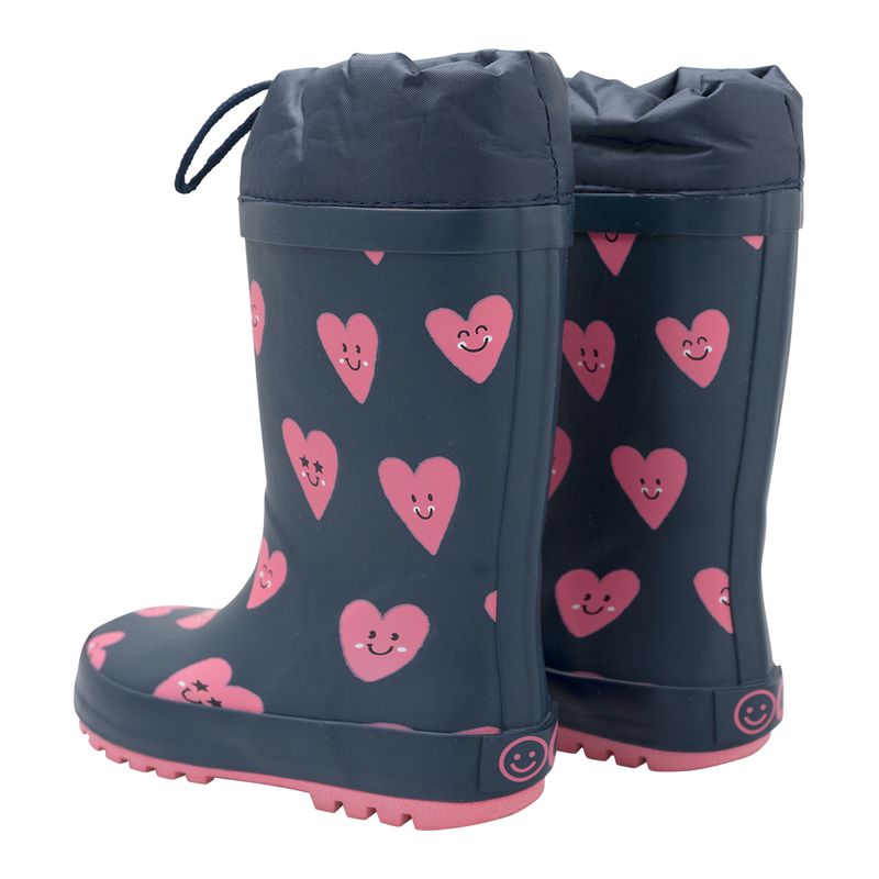 Botas-plasticas-con-cordon-ajustable-para-bebe-niña-Ropa-bebe-nina-Azul