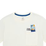 Camiseta-manga-corta-con-bolsillo-para-niño-Ropa-nino-Amarillo