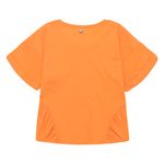 Camiseta-manga-corta-para-bebe-niña-Ropa-bebe-nina-Naranja