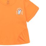 Camiseta-manga-corta-para-bebe-niña-Ropa-bebe-nina-Naranja