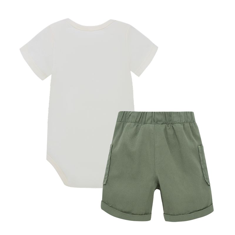 Conjunto-body-manga-corta---bermuda-para-recien-nacido-niño-Ropa-recien-nacido-nino-Gris