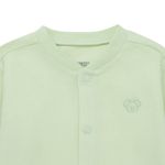 Pijama-enterizo-de-piecitos-para-recien-nacido-unisex-Ropa-recien-nacido-nino-Verde