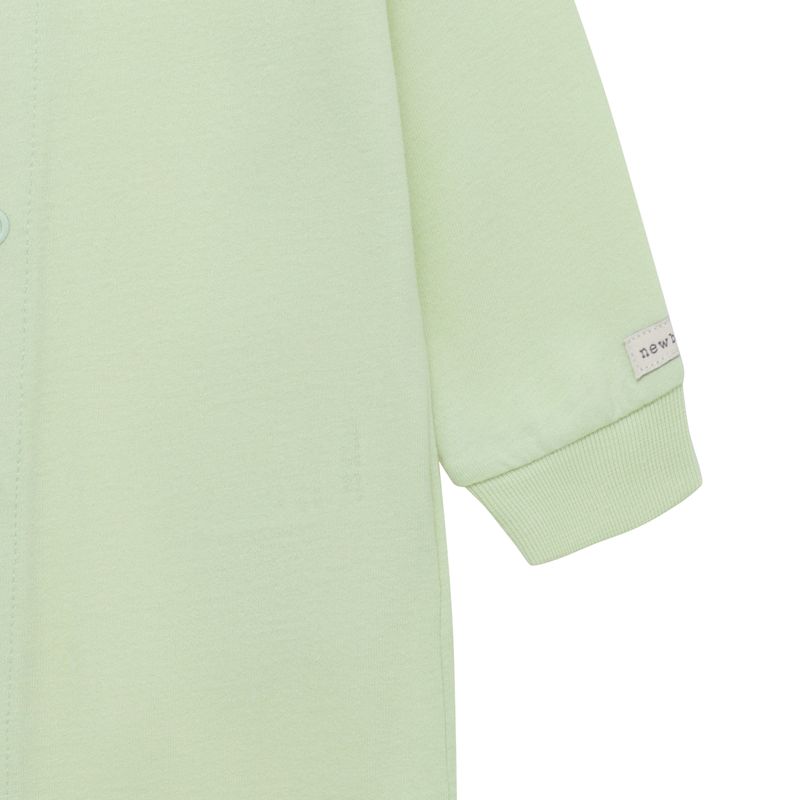 Pijama-enterizo-de-piecitos-para-recien-nacido-unisex-Ropa-recien-nacido-nino-Verde