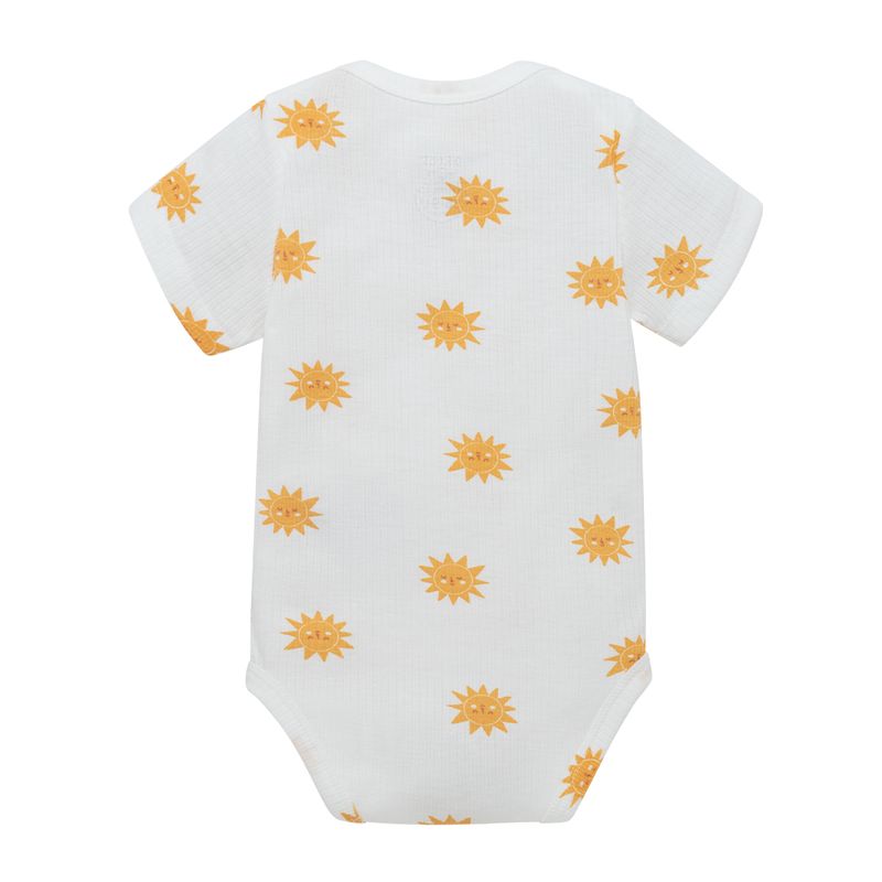 Body-manga-corta-para-recien-nacido-unisex-Ropa-recien-nacido-nino-Beige