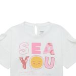 Camiseta-manga-corta-con-moños-en-mangas-para-bebe-niña.-Ropa-bebe-nina-Gris