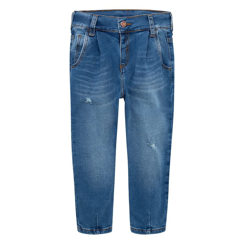 Denim-silueta-slouchy-para-bebe-niña-Ropa-bebe-nina-Indigo-Medio