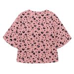 Camiseta-manga-corta-oversize-para-niña-Ropa-nina-Rosado