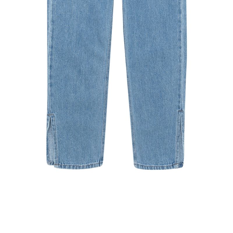 Denim-con-bolsillos-para-niña-Ropa-nina-Indigo-Claro