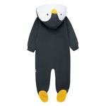 Disfraz-enterizo-de-piecitos-con-estampado-de-pinguino-para-recien-nacido-unisex.-Ropa-recien-nacido-nino-Gris