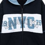 Buzo-abierto-con-capucha-para-niño-Ropa-nino-Negro