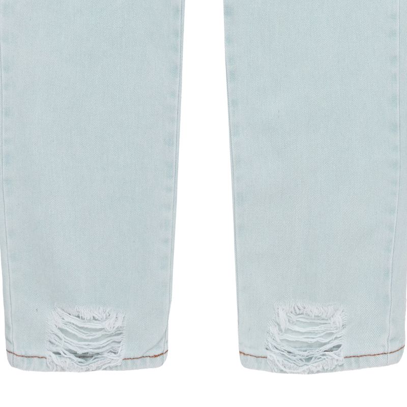 Denim-cinco-bolsillos-silueta-mom-para-niña-Ropa-nina-Indigo