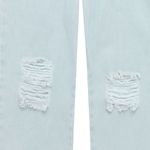 Denim-cinco-bolsillos-silueta-mom-para-niña-Ropa-nina-Indigo
