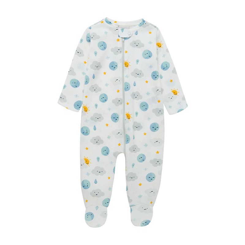 Pijama-enterizo-para-recien-nacido-niño-Ropa-recien-nacido-nino-Gris