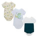 Set-x3-bodys-manga-corta-para-recien-nacido-niño-Ropa-recien-nacido-nino-Cafe