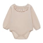 Body-manga-larga-con-bolero-para-recien-nacida-niña-Ropa-recien-nacido-nina-Cafe