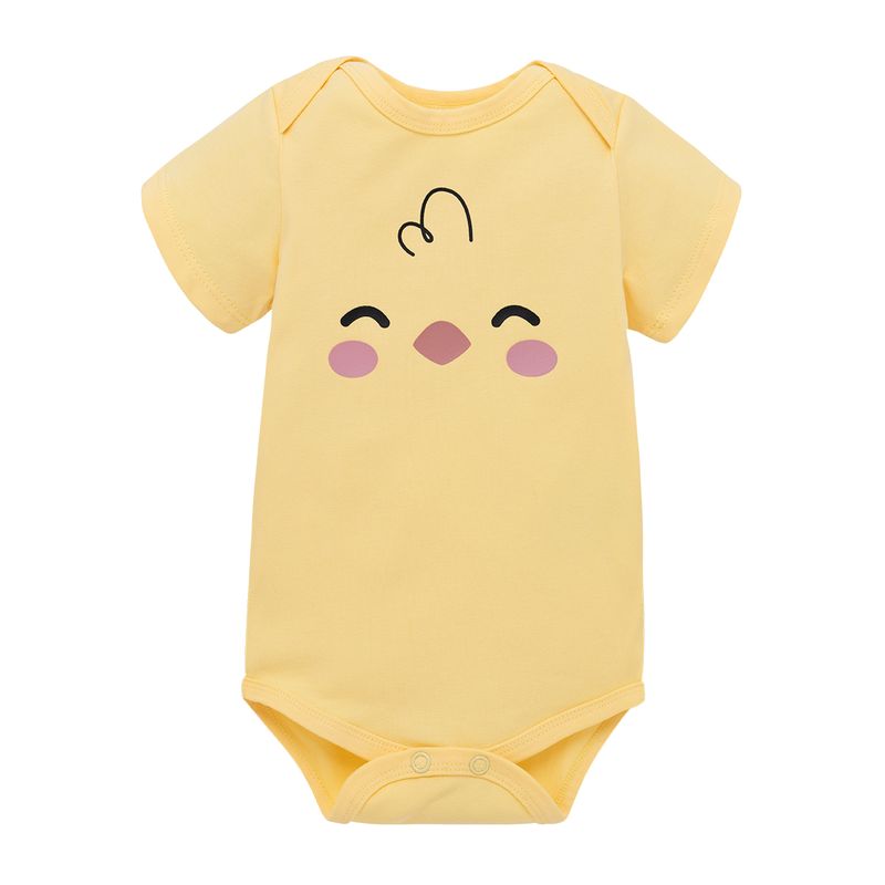 Conjunto-body-manga-corta---falda-para-recien-nacida-niña-Ropa-recien-nacido-nina-Amarillo