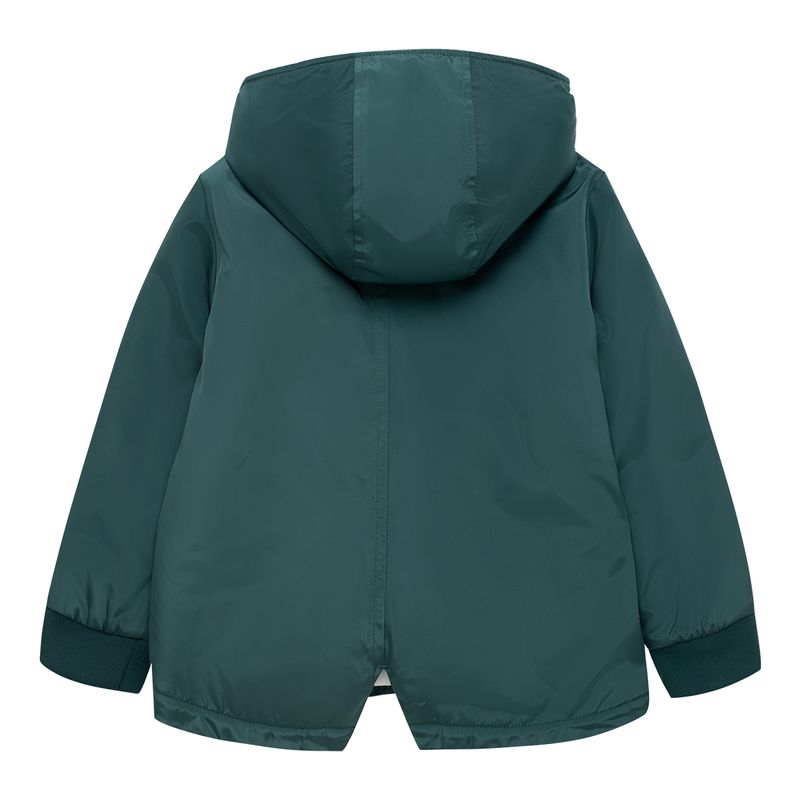 Chaqueta-tipo-parka-con-acolchado-para-bebe-niño-Ropa-bebe-nino-Verde