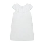 Vestido-manga-corta-con-escote-en-bolero-para-bebe-niña-Ropa-bebe-nina-Gris
