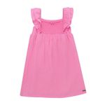 Vestido-manga-corta-con-bolero-para-bebe-niña-Ropa-bebe-nina-Rosado