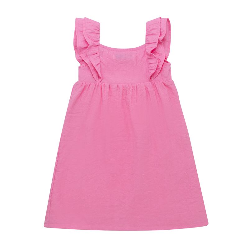 Vestido-manga-corta-con-bolero-para-bebe-niña-Ropa-bebe-nina-Rosado