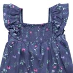 Vestido-manga-sisa-con-boleros-para-bebe-niña-Ropa-bebe-nina-Azul