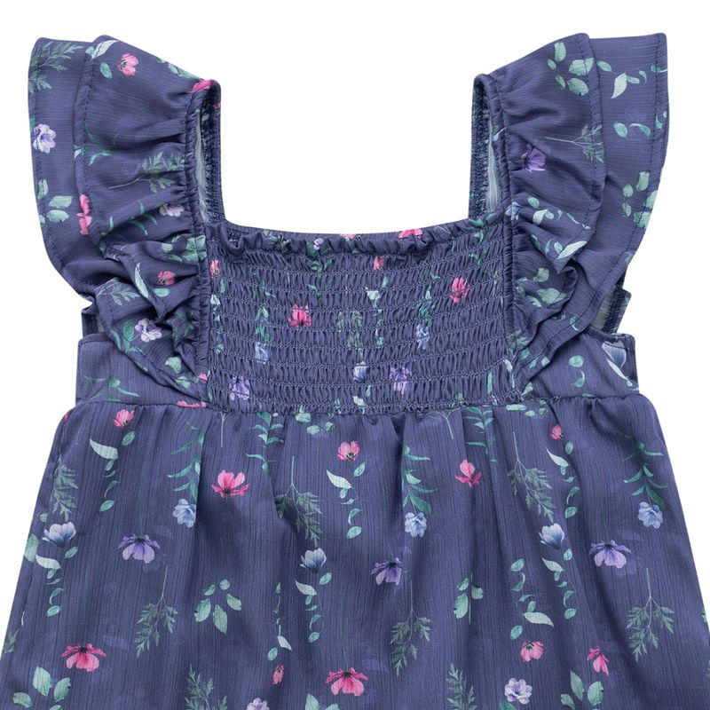 Vestido-manga-sisa-con-boleros-para-bebe-niña-Ropa-bebe-nina-Azul