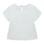 Camisa-manga-corta-con-boleros-para-bebe-niña-Ropa-bebe-nina-Gris