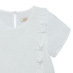 Camisa-manga-corta-con-boleros-para-bebe-niña-Ropa-bebe-nina-Gris