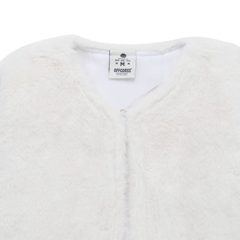 Chaqueta-tipo-abrigo-en-fleece-para-bebe-niña-Ropa-bebe-nina-Gris