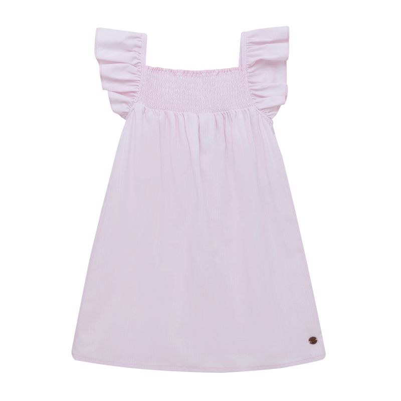 Vestido-midi-con-boleros-para-bebe-niña-Ropa-bebe-nina-Rosado