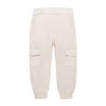 Pantalon-silueta-jogger-para-bebe-niña-Ropa-bebe-nina-Cafe