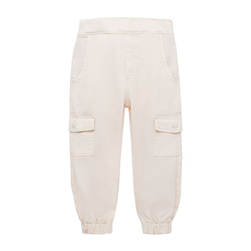 Pantalon-silueta-jogger-para-bebe-niña-Ropa-bebe-nina-Cafe