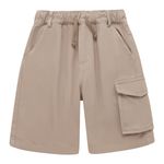 Bermuda-con-bolsillos-y-cordon-ajustable-para-niño-Ropa-nino-Cafe