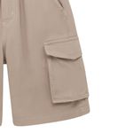 Bermuda-con-bolsillos-y-cordon-ajustable-para-niño-Ropa-nino-Cafe