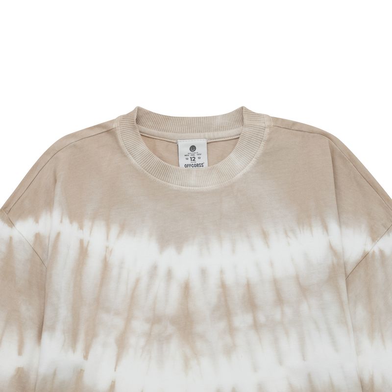 Camiseta-manga-corta-oversize-para-niño-Ropa-nino-Cafe