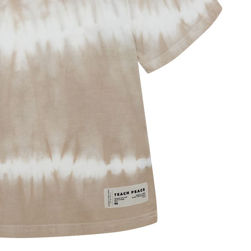 Camiseta-manga-corta-oversize-para-niño-Ropa-nino-Cafe