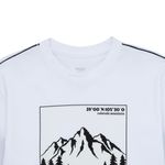 Camiseta-manga-corta-con-grafico-en-el-frente-para-niño-Ropa-nino-Blanco