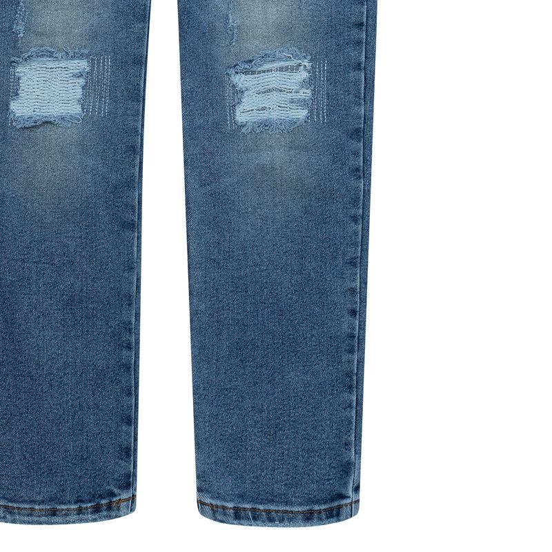 Denim-silueta-super-slim-para-niño-Ropa-nino-Indigo-oscuro