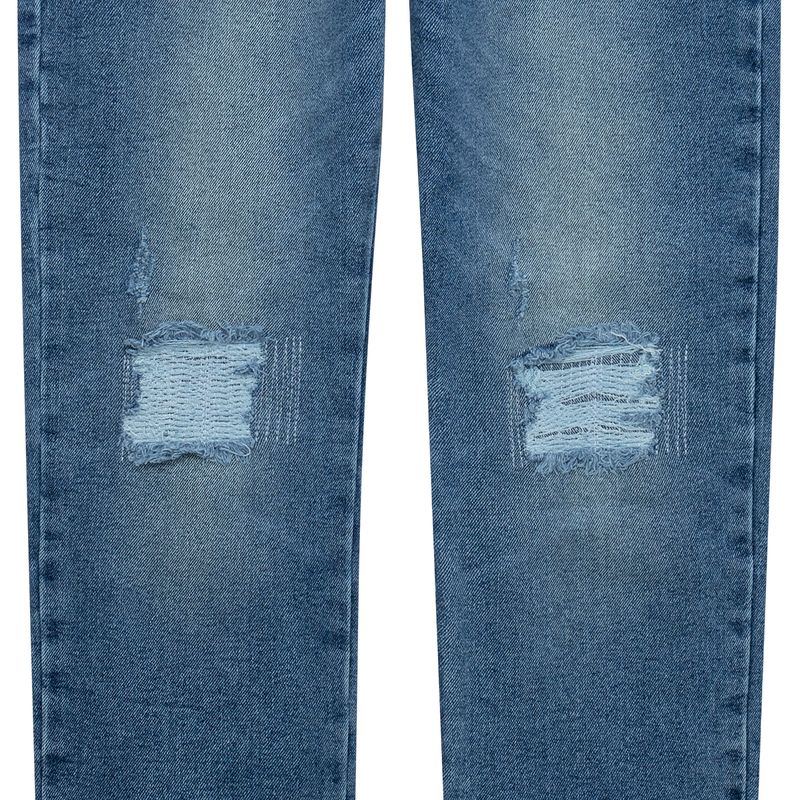 Denim-silueta-super-slim-para-niño-Ropa-nino-Indigo-oscuro
