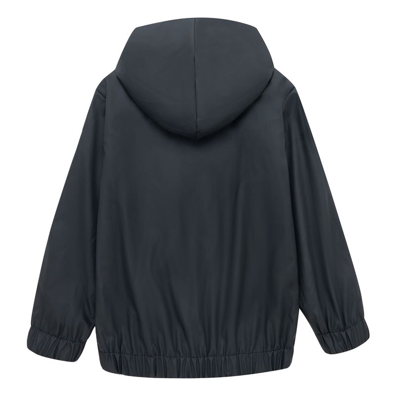 Chaqueta-hidrofobico-tipo-parka-para-niño-Ropa-nino-Negro