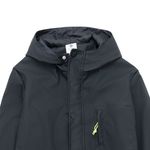 Chaqueta-hidrofobico-tipo-parka-para-niño-Ropa-nino-Negro