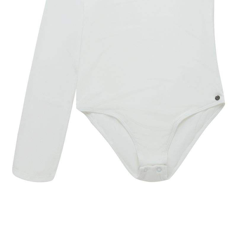 Body-de-un-solo-hombro-para-niña-Ropa-nina-Gris