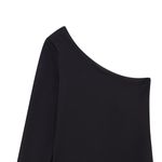 Body-de-un-solo-hombro-para-niña-Ropa-nina-Gris