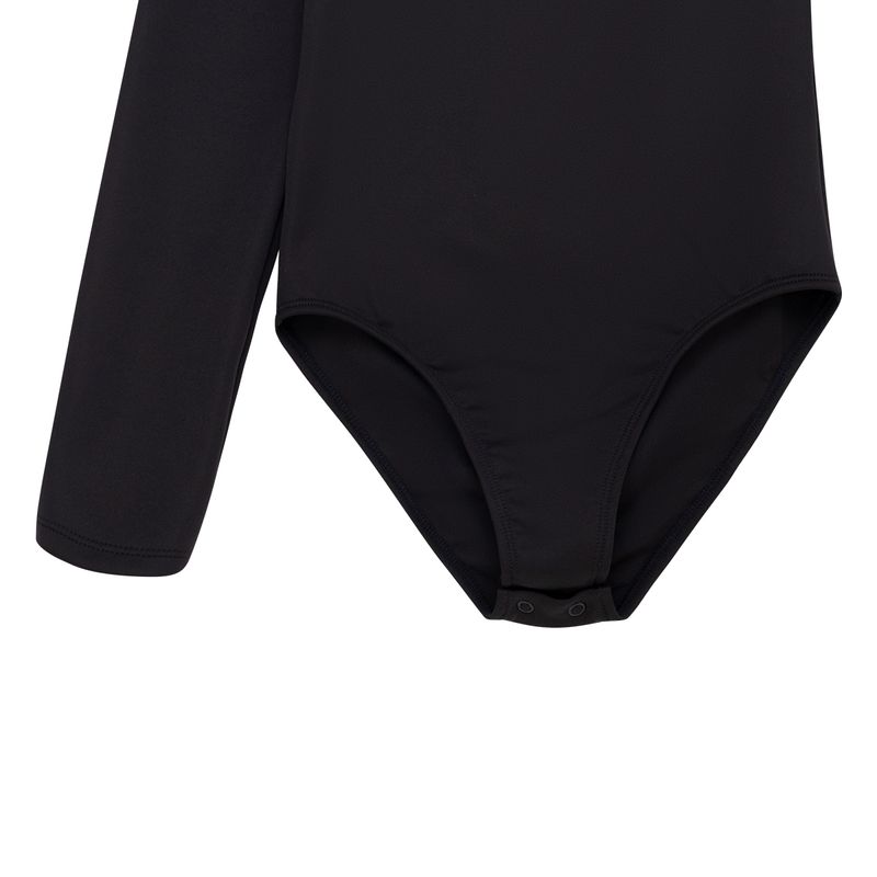 Body-de-un-solo-hombro-para-niña-Ropa-nina-Gris